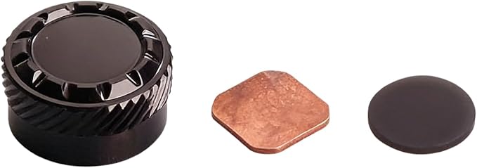 Mechanical Brake Knob Compatible with Daiwa 2019 TATULA 100/2025 TATULA 200 - Aluminum Alloy Adjustment Knob, 1 Set Fishing Reel Replacement Parts