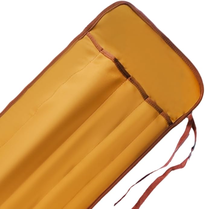 Aventik Neoprene Fly Rod Sock, 5-Compartment Fly Rod Sleeve Protector, Fishing Rod Cover for Travel & Storage