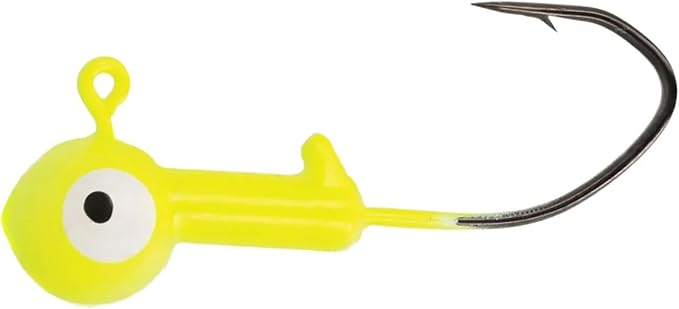 Eagle Claw Lazer Sharp Pro-V Ballhead Jig 10 Pack