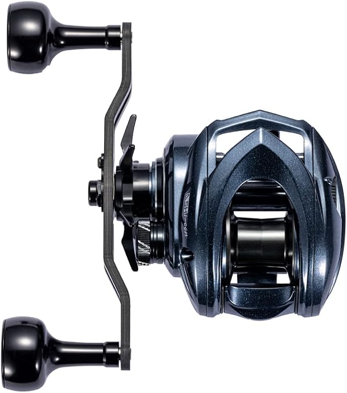 Soloking ASHMOON Baitcasting Reel 12+1BB Alloy Fishing Reel, Ultralight Baitcaster Reel, Super Smooth with 14.9 LB Carbon Fiber Drag,5.4-7.1Gear Ratio, Low Profile for Bass/Sea/Freshwater Fishing