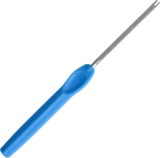 CUDA 7" Diamond Sharpener & Hook Extractor #23067 | Fishing Durable Compact Dehoooker | Fishermen's Tool for Saltwater and Freshwater Use
