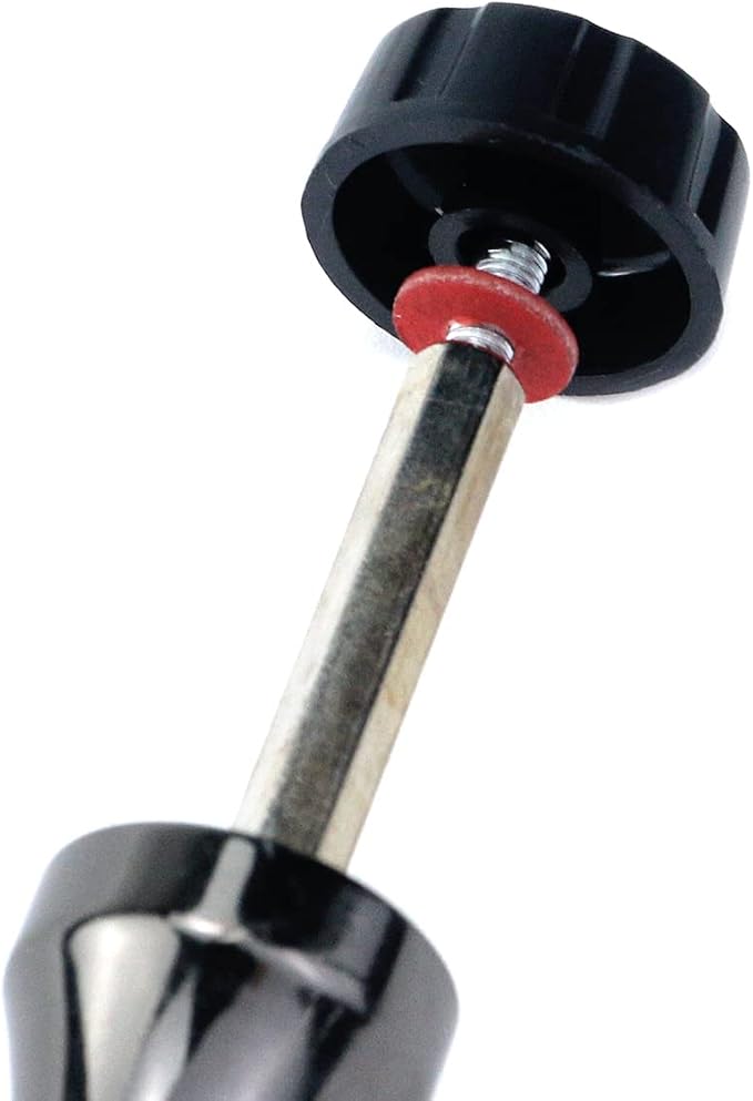 Crapyt Silver Fishing Reel Handle Knob Arm Grip Part Wheel Grasp Replacement Power Handle Spinning Crank Handle Rotary Knob Metal 1 PCS Tackle Wheel Ball Shake