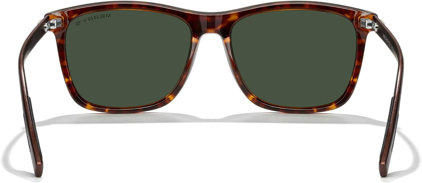 MERRY'S Unisex Polarized Aluminum Sunglasses Vintage Sun Glasses For Men/Women S8286