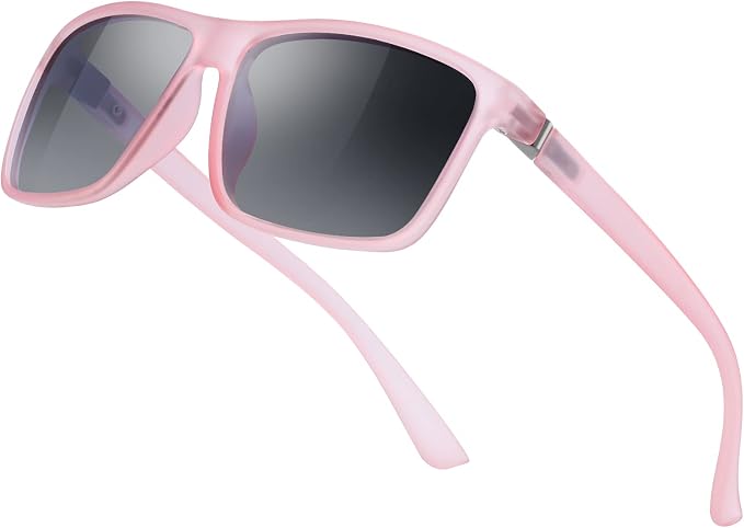 Sunglasses Men Polarized Sunglasses for Mens and Womens,Black Retro Sun Glasses Driving Fishing UV Protection