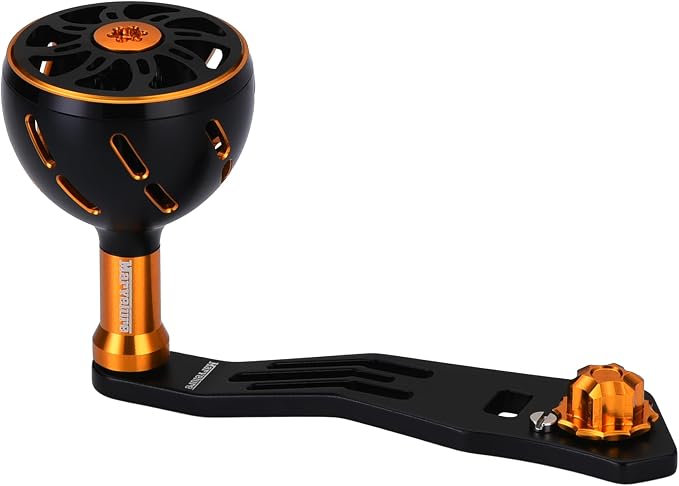 Power Handle 2.95'' (75 mm) Compatible for Shimano Curado Tranx, Daiwa Lexa, Penn Fathom Squall Low Profile, Okuma Komodo, Quantum Accurist Baitcasting Reels