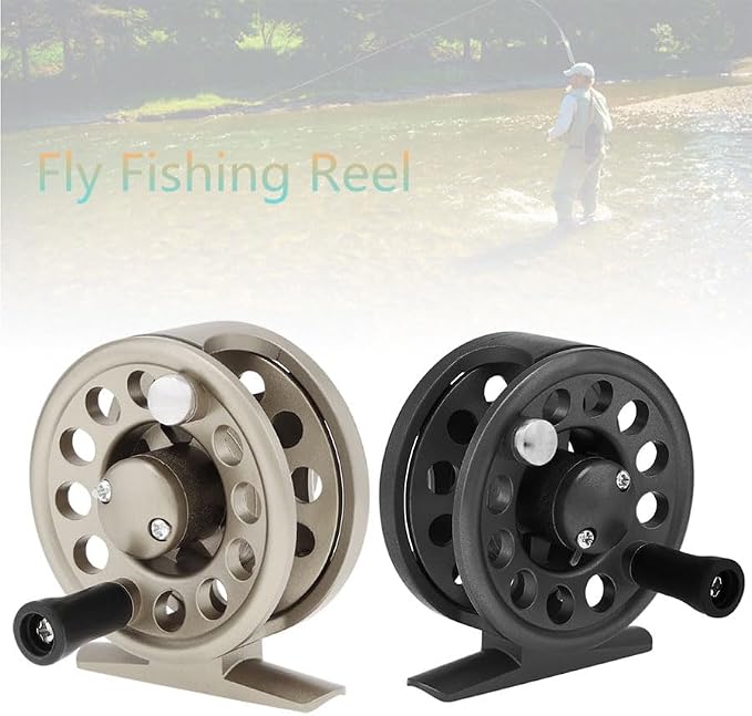 Fly Fishing Reel Fishing Wheel, Fly Ice Fishing Reel Spinning Fishing Reels, Powerful Lightweight Spinning Reels for Freshwater Saltwater