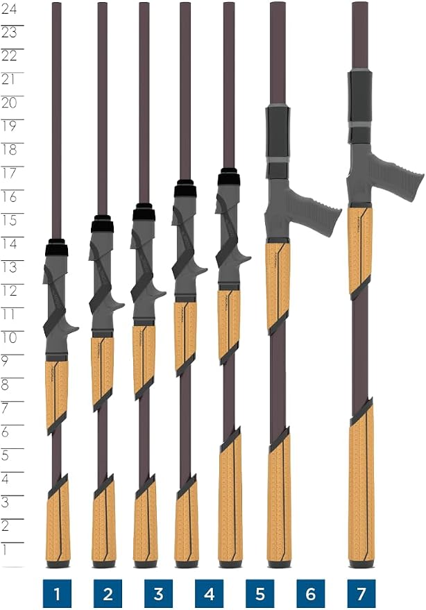 St. Croix Rods Mojo Bass Casting Rod, Premium Quality Casting Rod, Made in The USA
