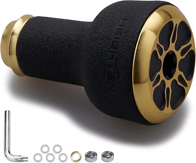 HEIGHTEN 24mm Fishing Reel Handle Knob for Shimano Daiwa Baitcasting Spinning Reel Stradic Vanford Sahara FI Tranx SLX Ballistic Exceler Tatula