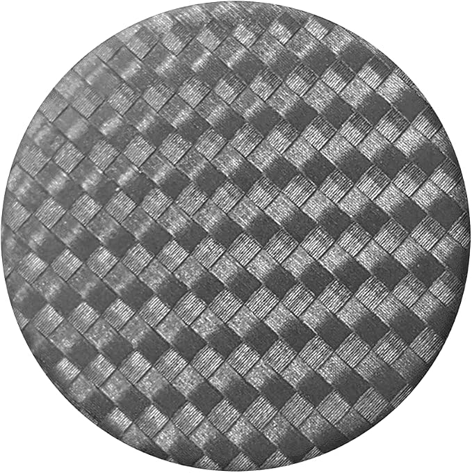 PopSockets Adhesive Phone Grip, Holder, Phone Stand, Black - Carbonite Weave