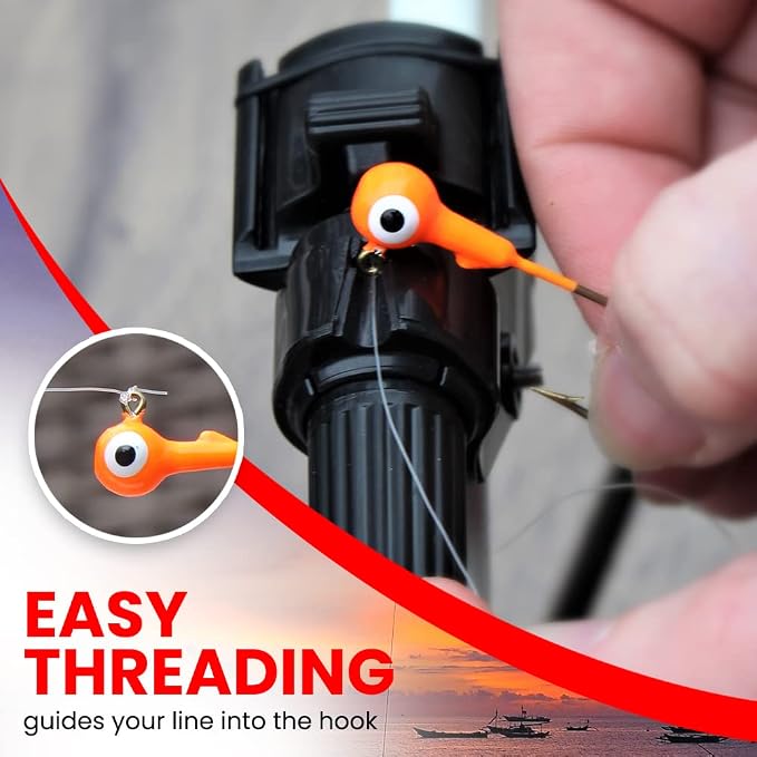 Twist N Tie Fishing Knot Tying Tool for Quicker Rigging in Any Condition - Easy & Safe Fishing Tools Knot Ideal for Kids and Grandparents - Fishing Accessories Line, Fishing Knot Tool - Uni Knot Tool