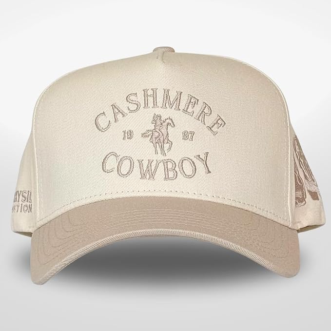Vintage Western Trucker Hat | Men & Women | Country Cute Caps for Cowgirls Cowboys | Camo Denim Embroidered Cotton | Snapback