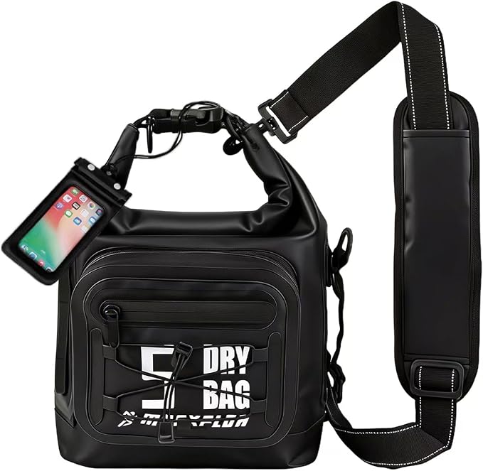 MORXPLOR Dry Bag Waterproof,5L/10L/20L/30L/40L/55L Roll Top Dry Bag Backpack with WaterProof Phone Case for Swim,Kayak