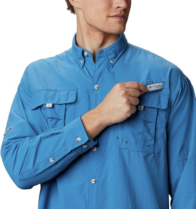 Columbia Men's PFG Bahama II Long Sleeve Fishing Shirt