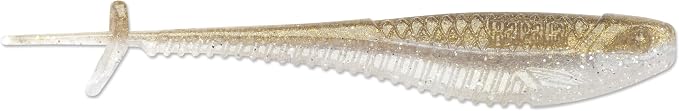 CrushCity Mooch Minnow Soft Plastic Minnow Bait, Natural Profile for Drop Shot, Jig Head & Multi-Species Fishing