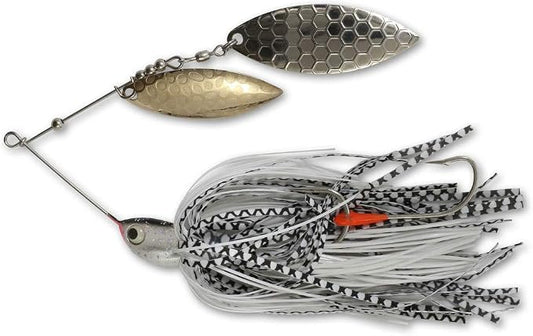 Northland Reed Runner Magnum Double Willow Spinnerbait 1Oz White Bass...