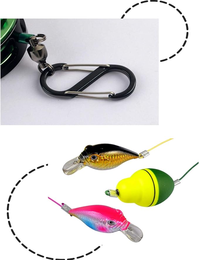 Joyeee Fish Stringer, Foam Fishing Float, Lures, Baits, Ice Spearing Equipment Multi-Tools