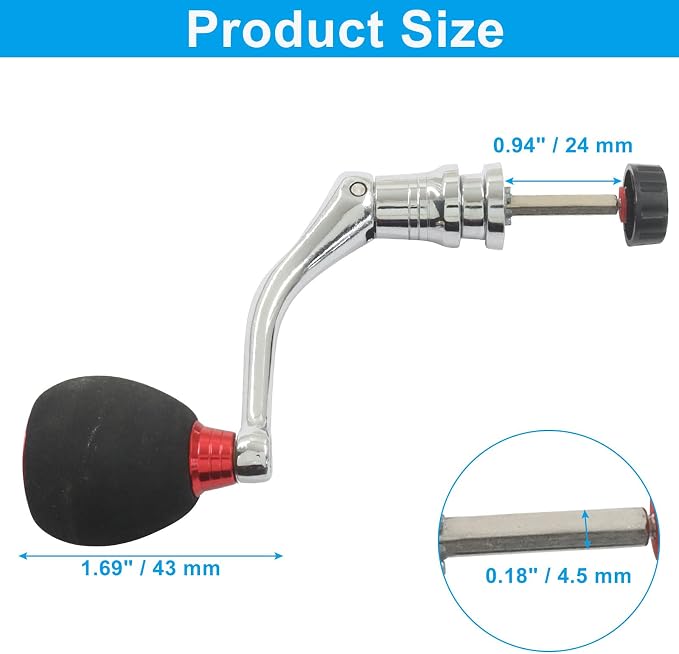 Fishing Spinning Reel Handle