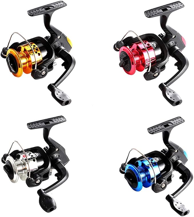 Fish Line Spinning Reel Bait Rifle Vessel Casting Flying Angling Golden