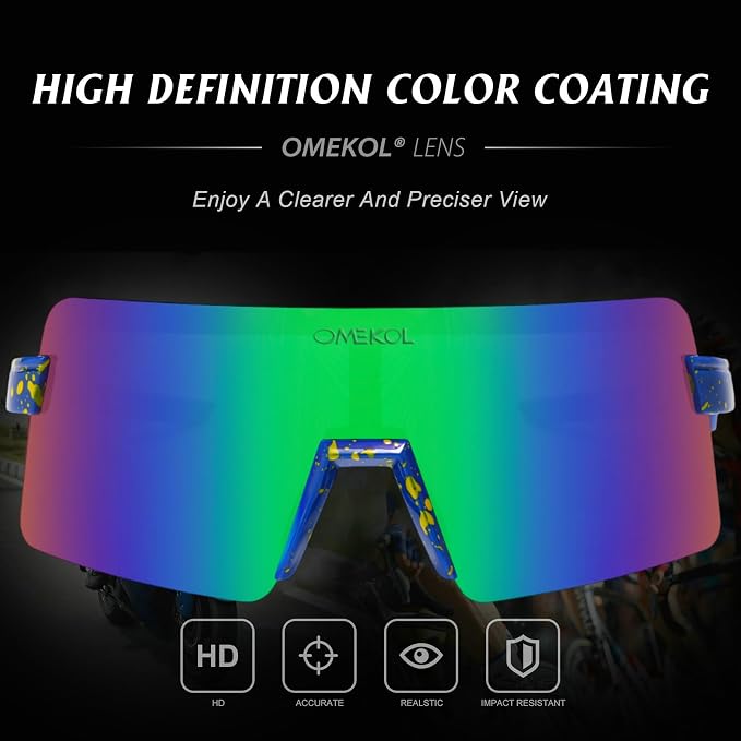 Two Sizes For Adults and Youth Polarized Sunglasses Men Women Outdoor Sport Baseball Glasses UV400 Cycling Eyewear