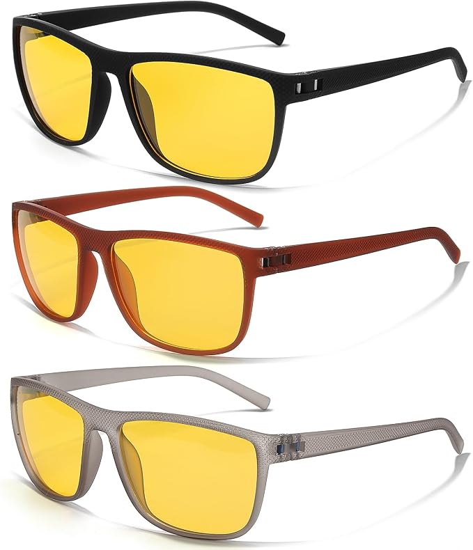 Polarized Sunglasses for Men, UV Protection Lightweight Sun Glasses for Driving Fishing Golf