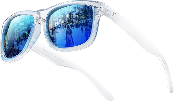 Polarized Sunglasses for Men & Women, Lightweight Driving Sunglasses for Fishing, Golf, Sports, UV400 Protection