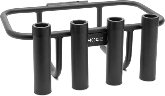 MODZ® Golf Cart Brush Guard Cooler Rack for IGLOO 25 Quart Cooler with Fishing Rod Holders