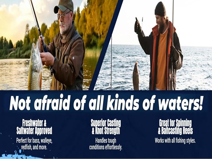 GumMAX 545/1093/1640yds 5-100LB 8X Braided Fishing Line Abrasion Resistant Superline Zero Stretch & Smaller Diameter Confuse & Never Fade in Saltwater and Freshwater