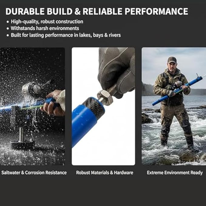 Catapult Fishing Rod, 2026 Upgrade Compact Sling Shot Fishing Reel, Portable Fly Fishing Pole for Kids, Freshwater and Saltwater Fishing Lures for Outdoor Hunting and Traveling