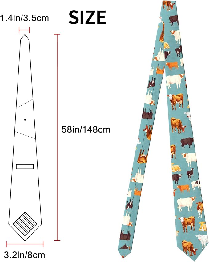 Men's Ties Slim Necktie Skinny Ties For Men Adjustable Neck Ties for Men