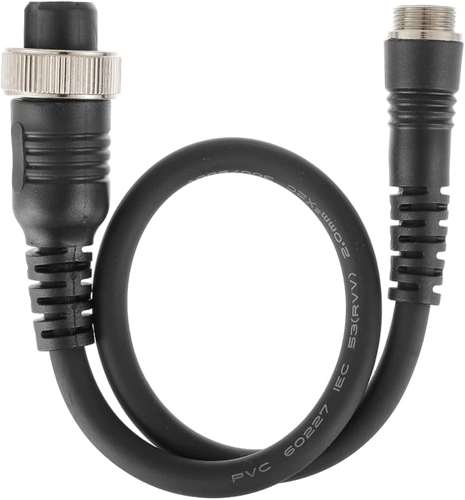 1.5FT Rust-Proof Power Cord Electric Fishing Reel Battery Power Cable 800MJ Electric Winch Power Supply line fit for Daiwa Shimano Fishing Reel Super Air Cord BM LB Prof PrB ProS