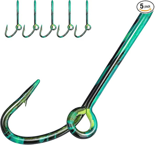 THKFISH Fishing Hooks Hat, 5PCS Pins for Fishing Hat Hook Clip Gold Fish Hook Hat Clip Fish Hooks for Hat,Tie Clips