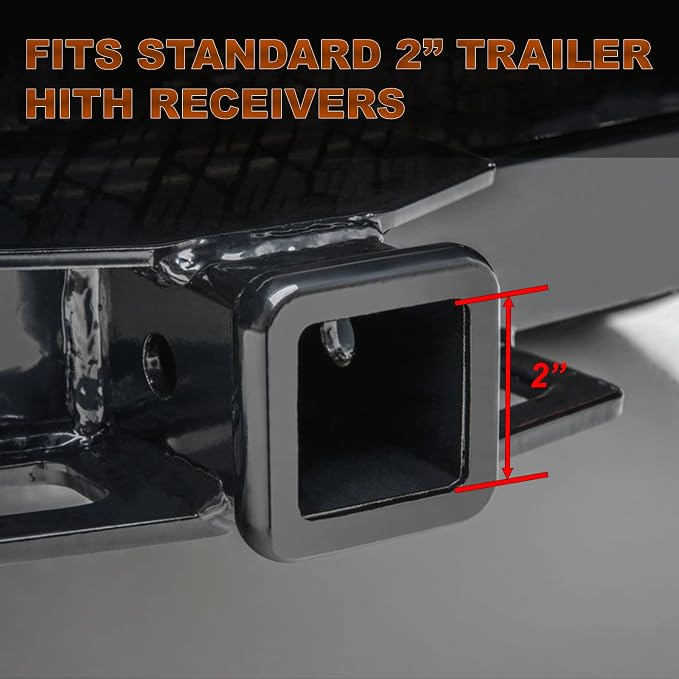 Heavy American Flag Metal Trailer Hitch Cover for 2 Inch Receivers,Tow Hitch Covers 2 Inch for Truck Accessories (with 5/8-Inch Pin Diameter Trailer Hitch Lock)