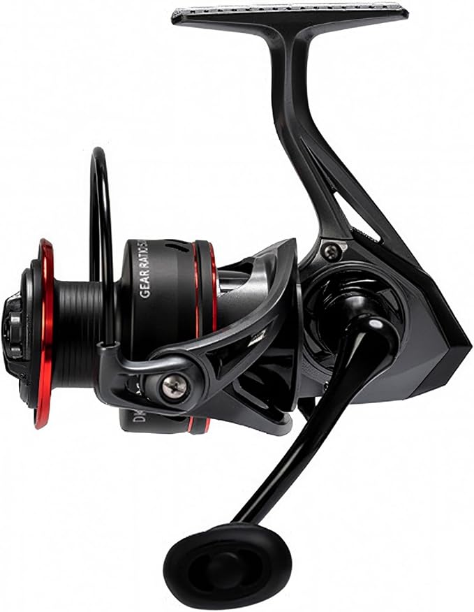 Spinning Reel 20LB Max Smooth Drag Stainless Steel Bearings Oversized Machined Metal Spool for Longer Casts Ultra Smooth Retrieve Lightweight Composite Body Freshwater Saltwater Ice to Surf Fishing