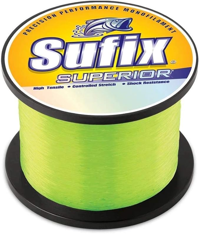 Sufix Superior Monofilament Fishing Line, 1/4 lb Spool