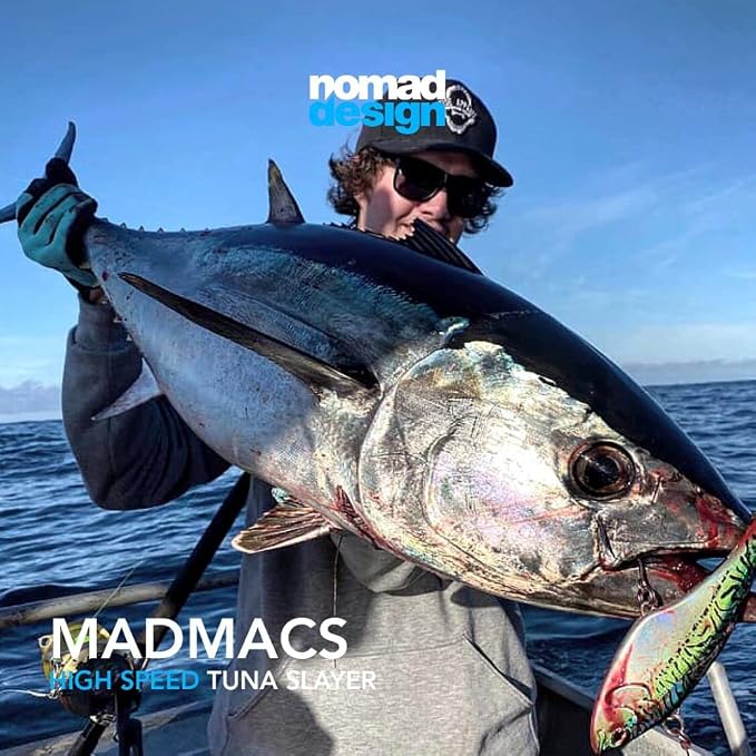 Nomad Design Chug Norris Topwater Popper Lure Collection – Floating Offshore Saltwater Surface Fishing Plug - Durable HD Body for Big Game - Realistic Splash & Erratic Action