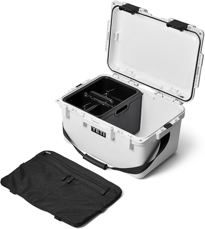 YETI LoadOut GoBox Collection, Divided Waterproof Cargo Case, Dry Box, Camera Case, Fishing Tackle Box