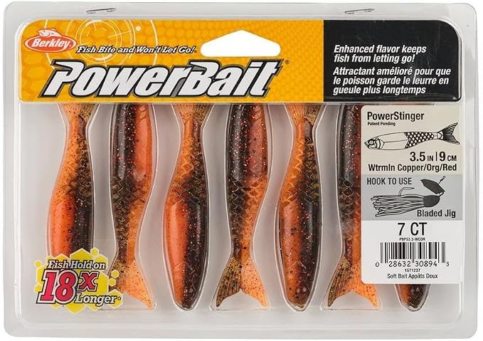 Berkley PowerBait PowerStinger Fishing Soft Bait