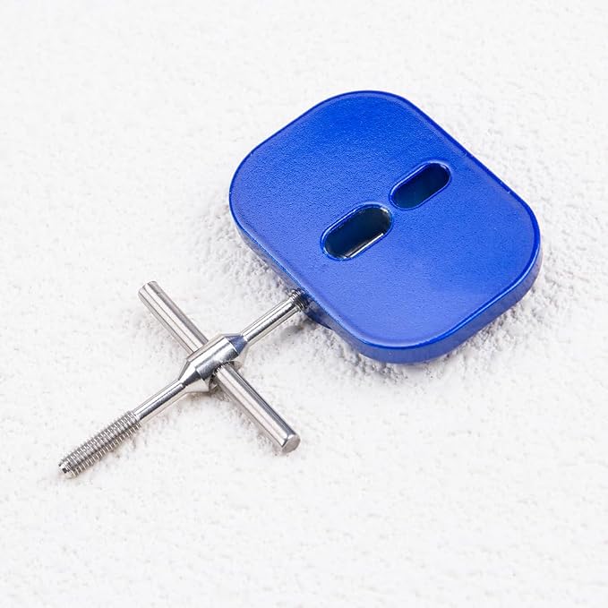 1Pcs Spool Bearing Pin Remover Aluminum Alloy Fishing Reel Bearing Removal Tool Portable Fishing Spool Pin Remover Essential Fisherman's Gear