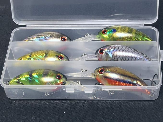 Minnow Crankbait for Bass Fishing Bass Lure Jerkbait Fishing Lures and Tackle Box