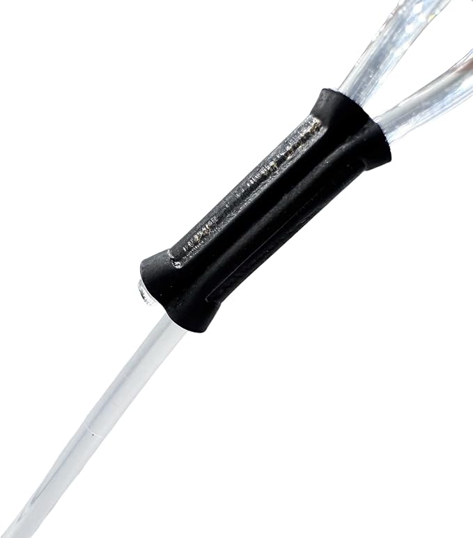 End Game Tackle 15' Shark Rig with Mustad Circle Hook - Braided Line, Black, 15' Total Length, 5' Bite Section, 10' 400lb Leader