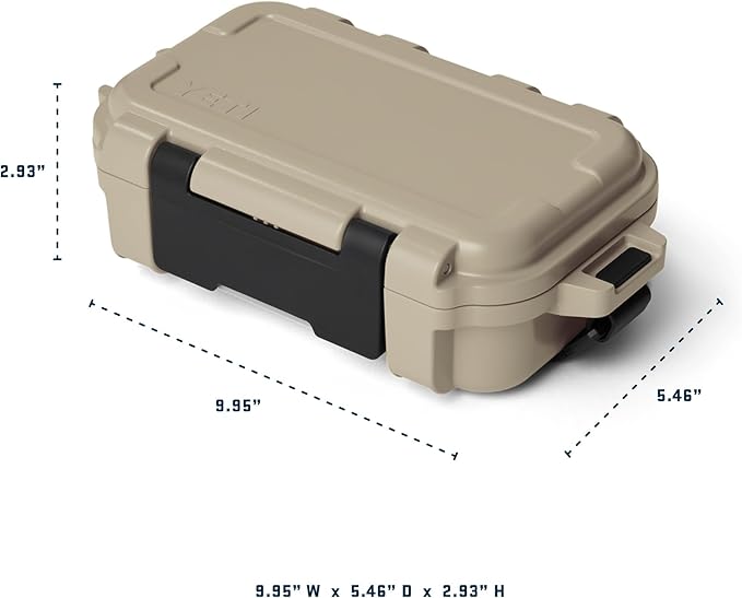 YETI LoadOut GoBox Collection, Divided Waterproof Cargo Case, Dry Box, Camera Case, Fishing Tackle Box