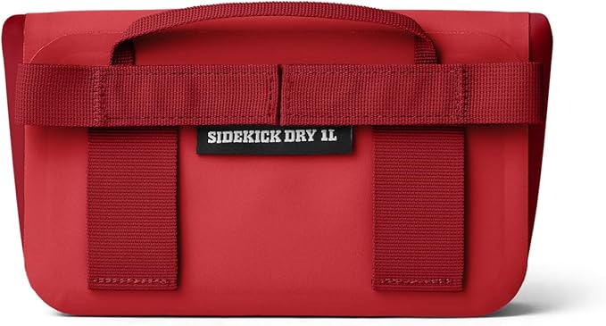 YETI Sidekick Dry 1L Gear Case, Rescue Red