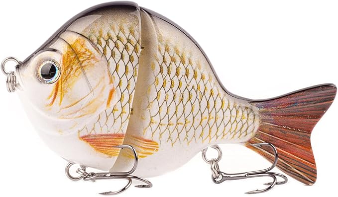 Glide Bait, Slow Sinking Swimbait, Topwater Hard Lures for Bass Catfish,Pike Perch, Freshwater or Saltwater