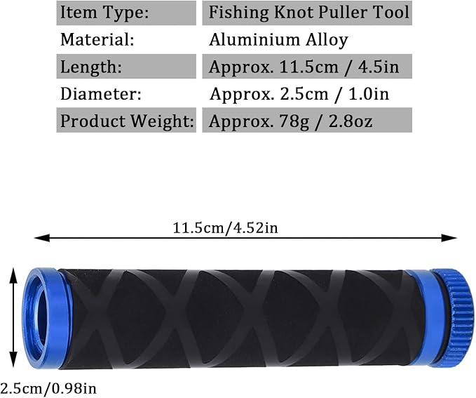 OUKENS Fishing Line Dragger, Fishing Knot Puller Tool Assist Fishing Line Knotting Device Tension Line Dragger for Fishing