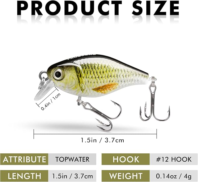 TRUSCEND Swimmax Easy Catch Fishing Lures with BKK Hooks, Wiggling, Vibrating, Rattling and Gurgling for More Bites, Heavy-Duty Dyneema Fiber Jointed Swimbaits for Bass, Trout, Crappie, Walleye, Pike