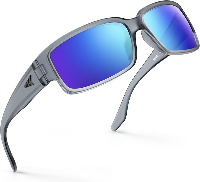 KastKing Skidaway Polarized Sport Sunglasses for Men and Women,Ideal for Driving Fishing Cycling and Running,UV Protection