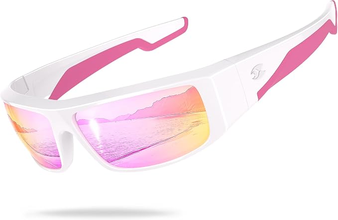 suoso Polarized Fishing Sunglasses for Men: Women UV400 Protection Wrap Around Sports Sun Glasses for Golf Driving Cycling