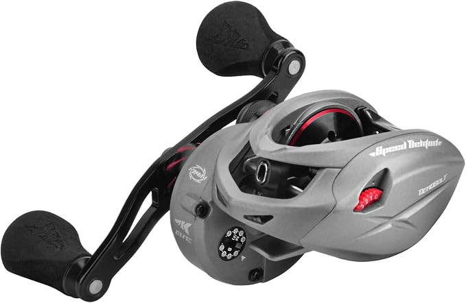 KastKing Speed Demon Elite Fishing Reel, World's Fastest 10.5:1 Gear Ratio/Deadbolt Baitcasting Reel, 10+1 Shielded Stainless Steel BB, CNC Lightweight Aluminum Frame, Available in Skipping Version