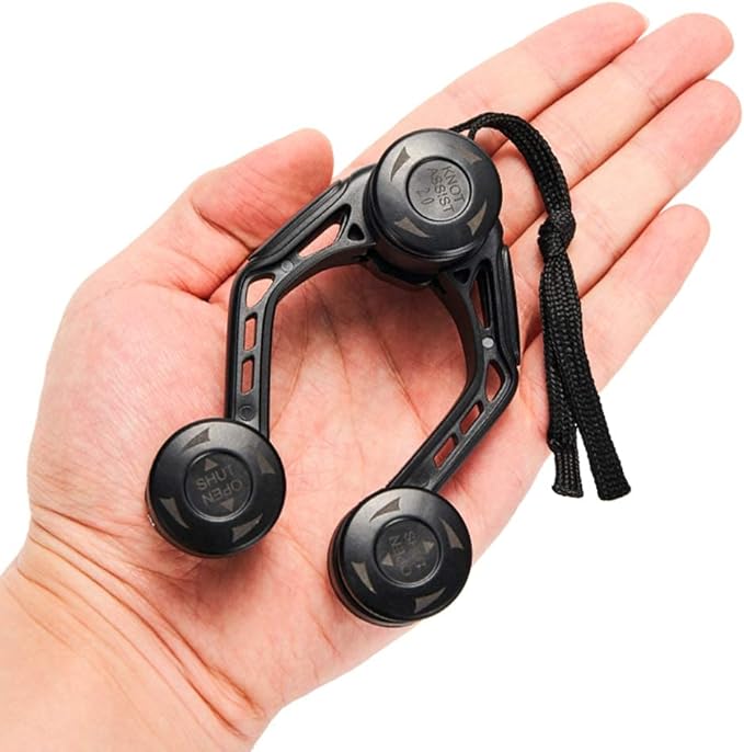 SYCOOVEN Knot Assist GT Knotter Leader Connection Knot Assist 2.0 for FG Knot Braided Line to Leader Connection Fishing Knot Tying Tool for Braid to Monofilament Leader Connections(B)