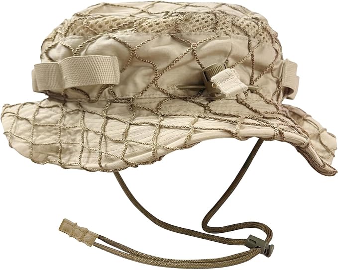 CQR Men's Tactical Boonie Hat, Breathable Packable Sun Hat for Hunting, Hiking, Fishing, Shooting, and Outdoor Activities